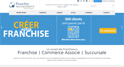 Desktop Screenshot of franchise-management.com